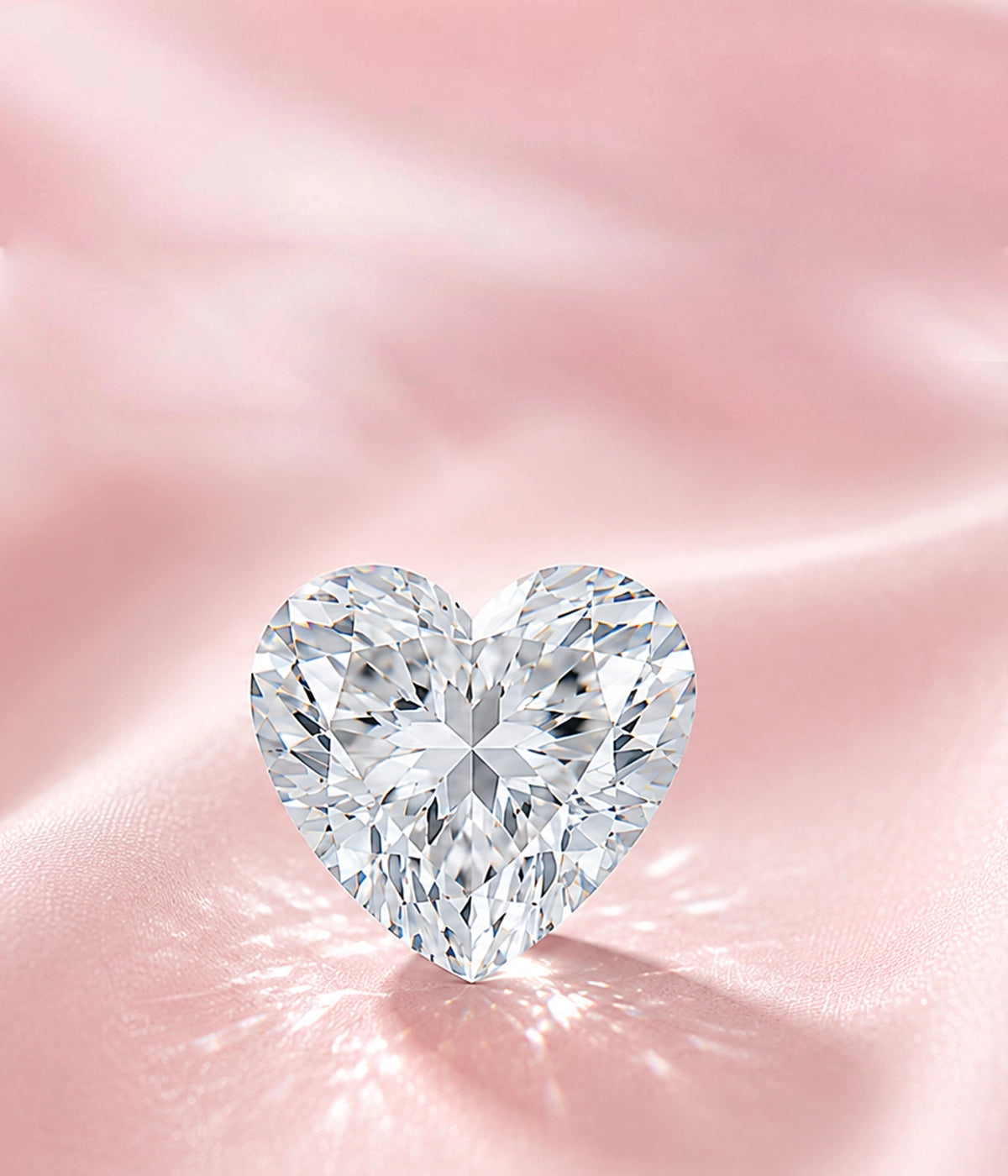 Heart Shaped Lab Grown Diamond Engagement Rings