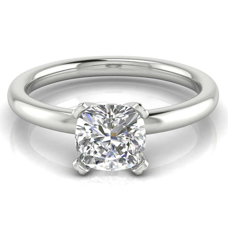 Classic Cushion Cut  Engagement Ring | Moissanite | Lab Grown Diamond