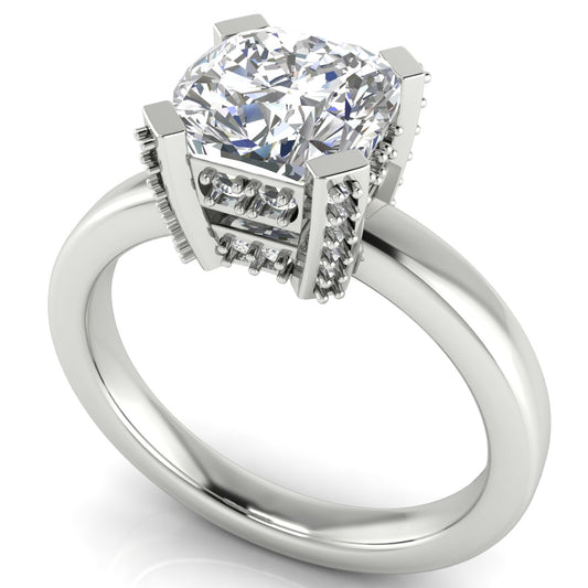 Cushion Cut Engagement Rings