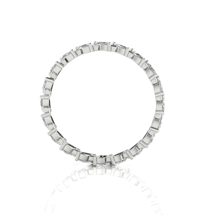 Marquise Cut Eternity Wedding Ring | LJ-LR10294A