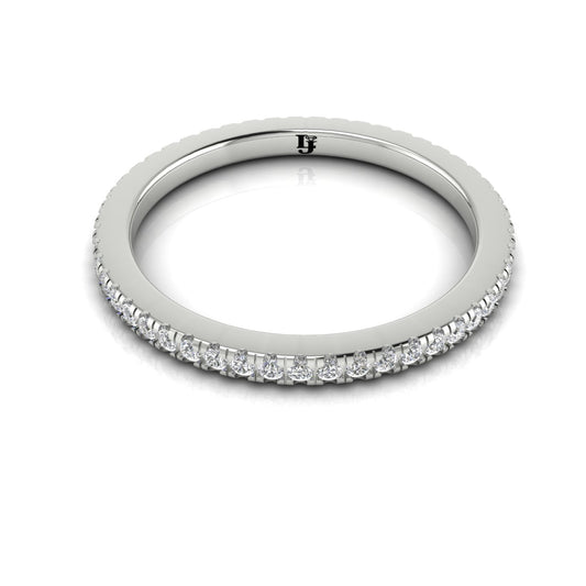 Full Eternity Wedding Ring | LJ-LR10056A