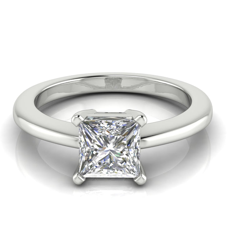 4 Prong Basket Oval Engagement Ring | Moissanite | Lab Grown Diamond